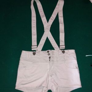 Overall shorts